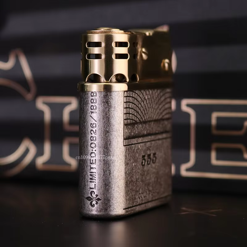CHIEF – briquet à catapul mécanique rétro en laiton