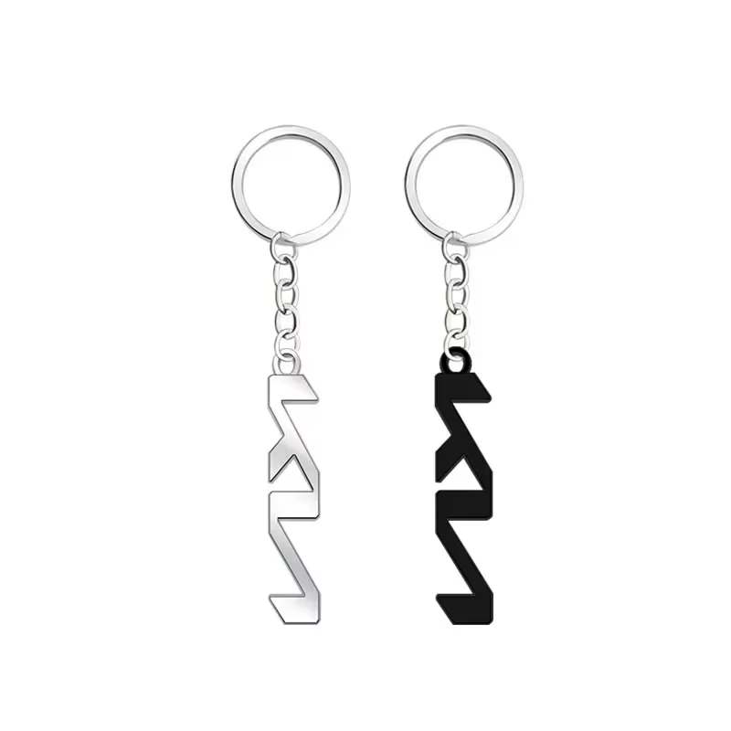 Porte-clés de voiture en métal, 1 pièce, pour KIA Soul Rio Cerato Forte Optima Sportage Ceed Stonic Oprius K2 K3 K5 K7 GT Line, accessoire