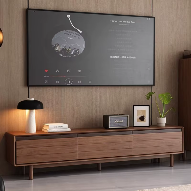 Support De luxe meuble Tv japonais esthétique divertissement Design meuble Tv étagère tiroirs Muebleso De Sala Para Casa meubles De maison