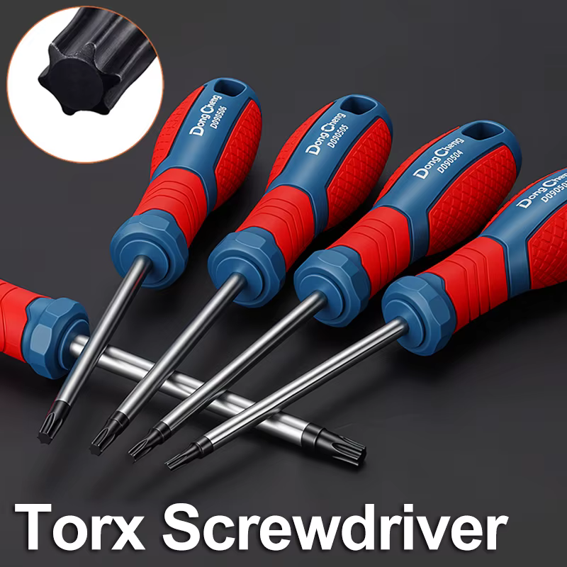 1 pièce Tournevis Torx magnétique de précision T8 T10 T15 T20 T25 T27 T30 T40, Kit d'outils manuels de réparation pour contrôleurs de sécurité Torx