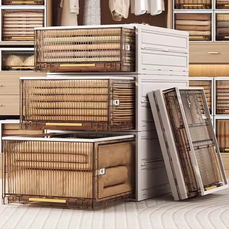 Boîte de rangement en plastique