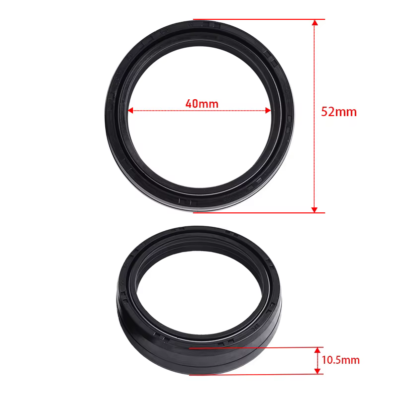 Joint d'huile anti-poussière de fourche avant de moto, 40x52x10.5 40 52, pour RIEJU MRT 50 MARATHON 125 PRO pour XISPA R X 125 250 280 pour PIAGGIO X9
