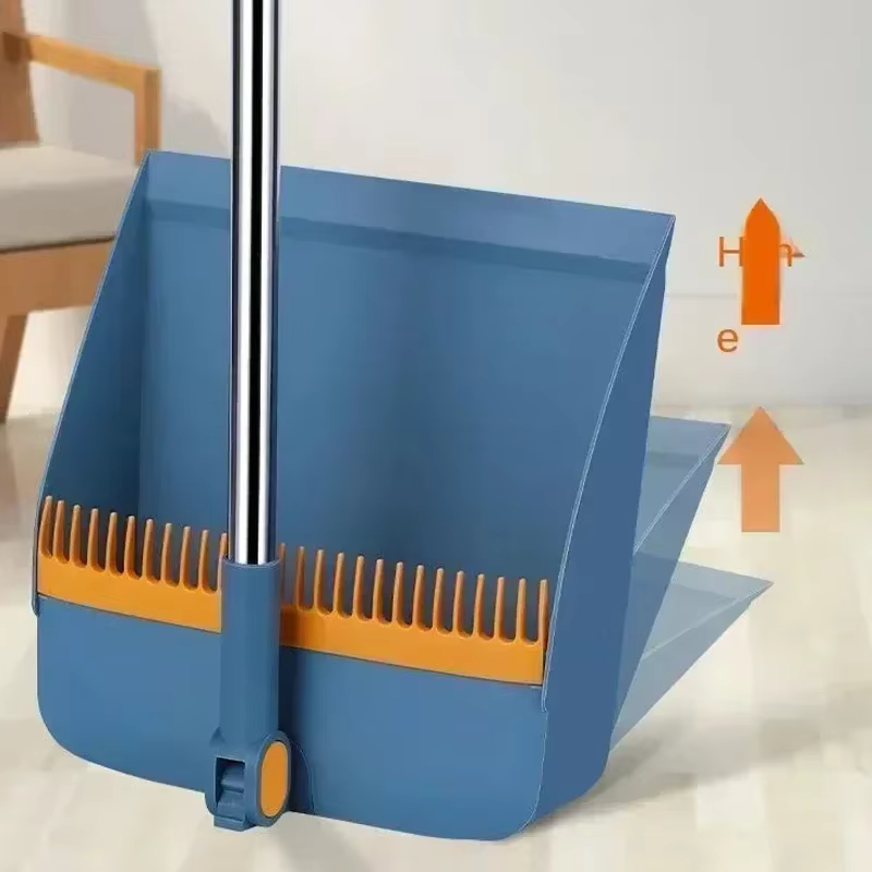 Ensemble de balai domestique, tête de brosse, balayage individuel, pelle à ordures pliable
