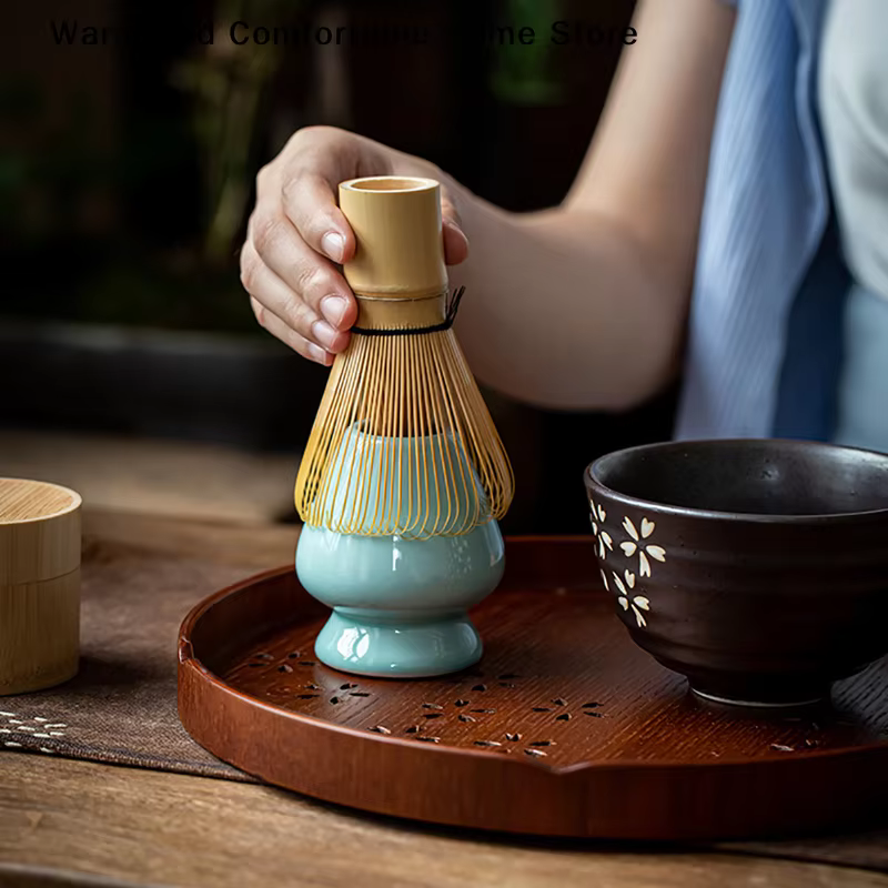 Fouet à matcha - Fouet en bambou pour poudre de matcha