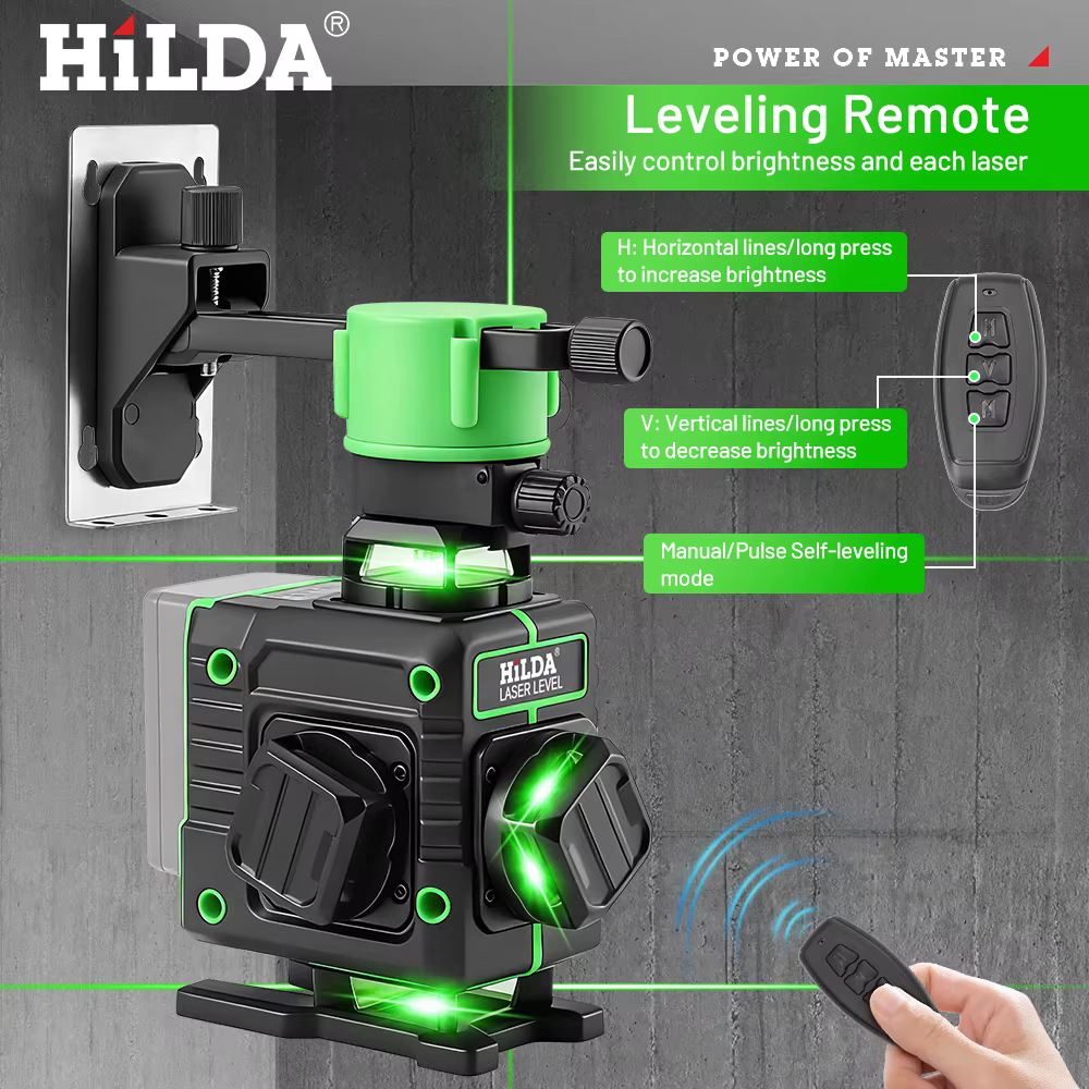 Instrument de niveau laser HILDA 16 lignes 360 °