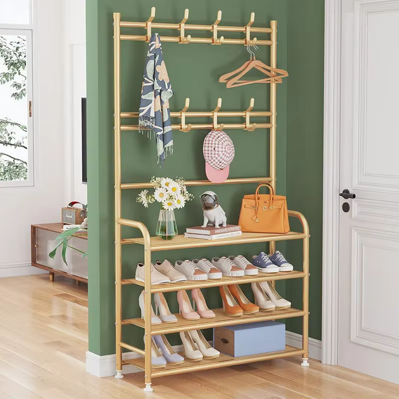Porte-chaussures sur pied multi-niveaux