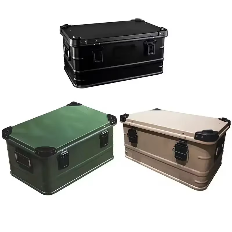 Mallette de rangement portable en alliage d'aluminium et de magnésium pour voiture