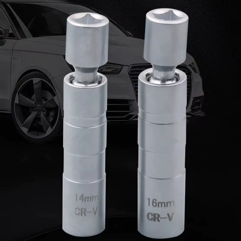 Adaptateur de clé à douille de bougie d'allumage de 14mm/16mm-outil de retrait