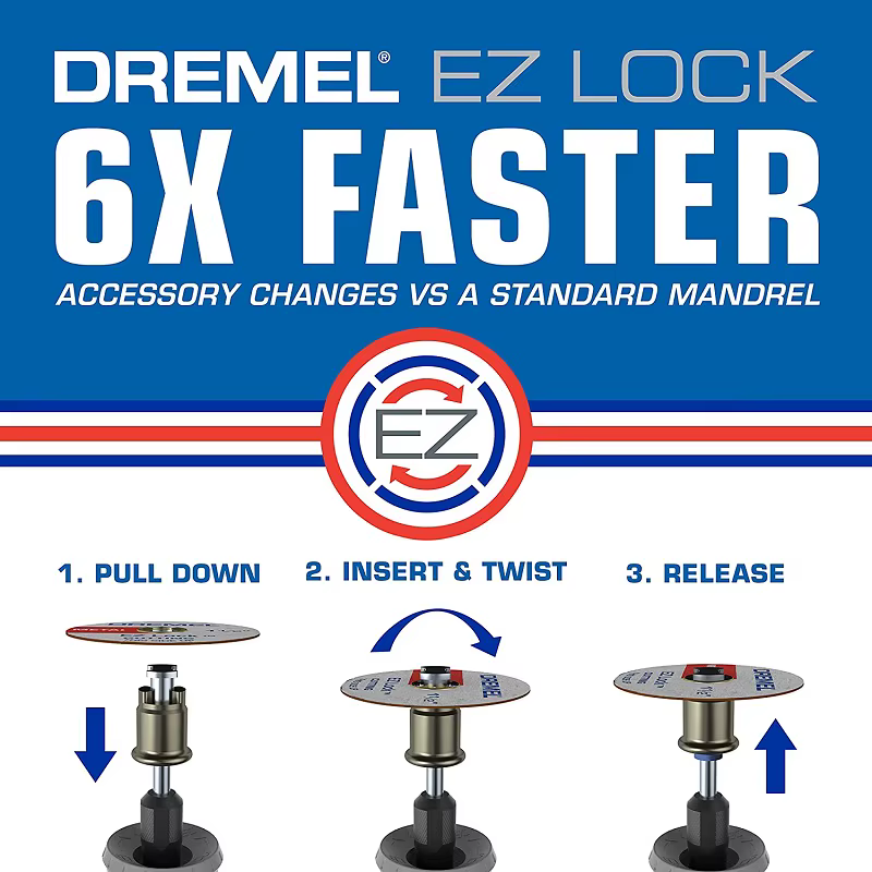 Dremel – roue de coupe en bois EZ544 EZ Lock
