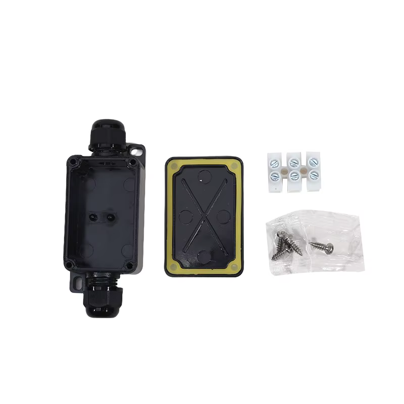 Mini boîte de jonction étanche extérieure câble extérieur en plastique
