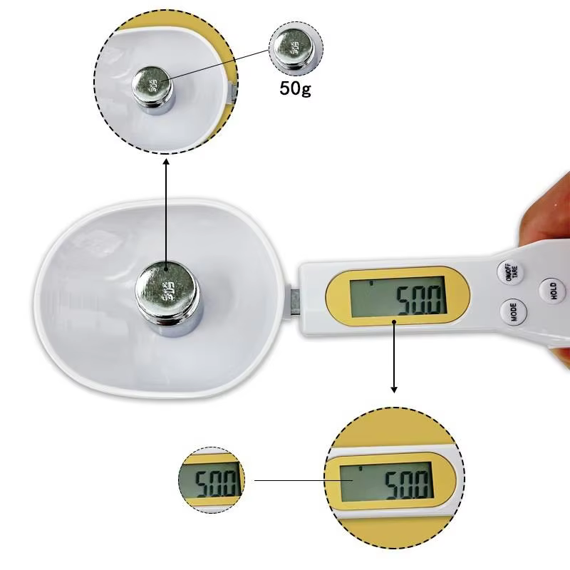 Cuillère-mesure numérique avec écran LCD