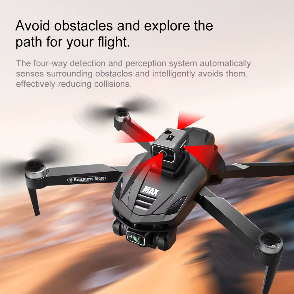 Drone Lenovo V168 MAX 8K HD 5G GPS avec moteur sans balais