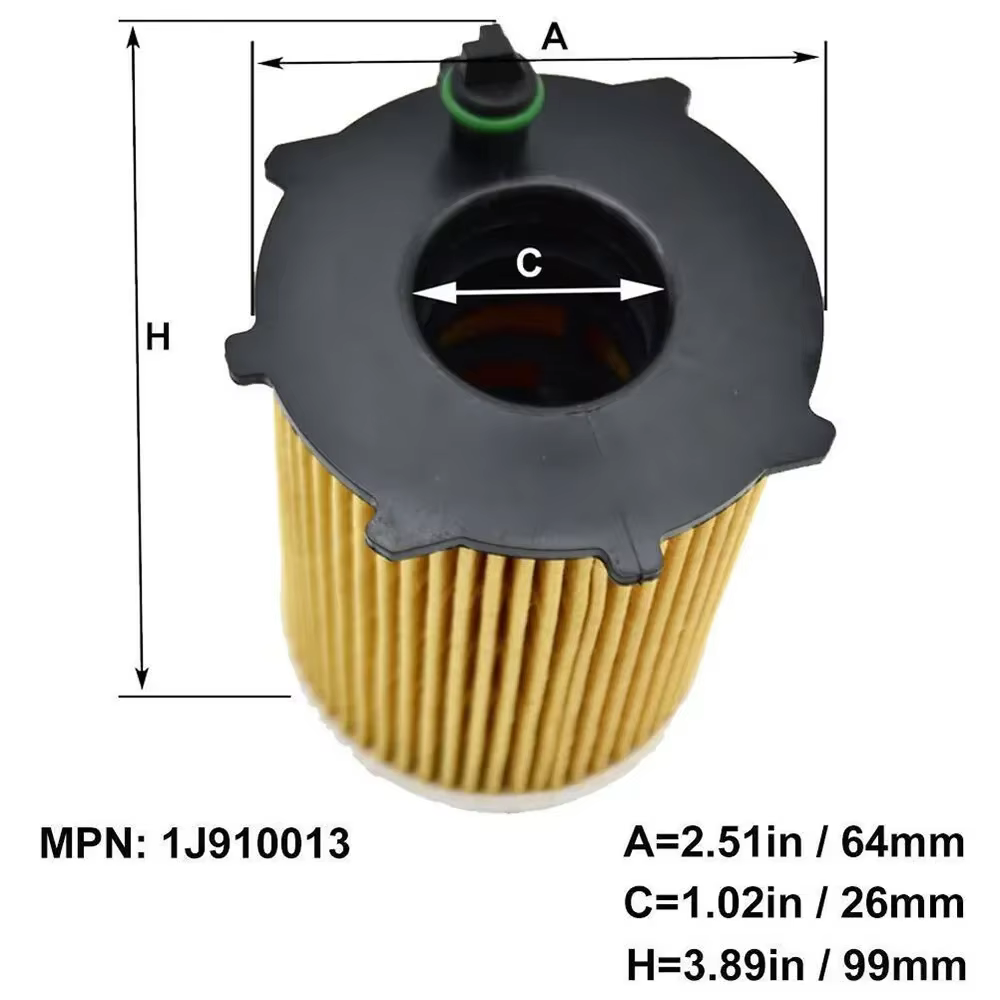 Filtre à huile de moteur de voiture pour Ford Focus