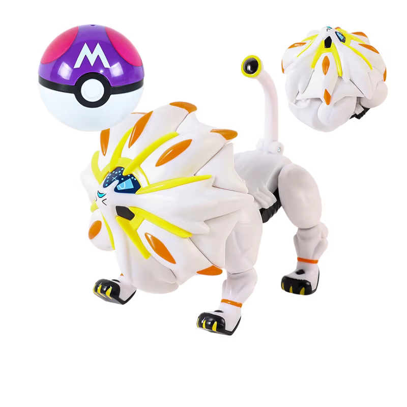 Pokemon Pokeball Transformer Pikachu Figure