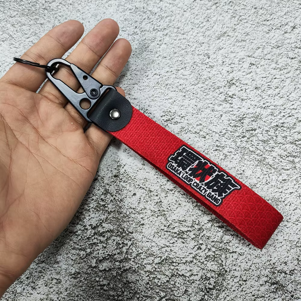 1PC JDM porte-clés voiture de course moto