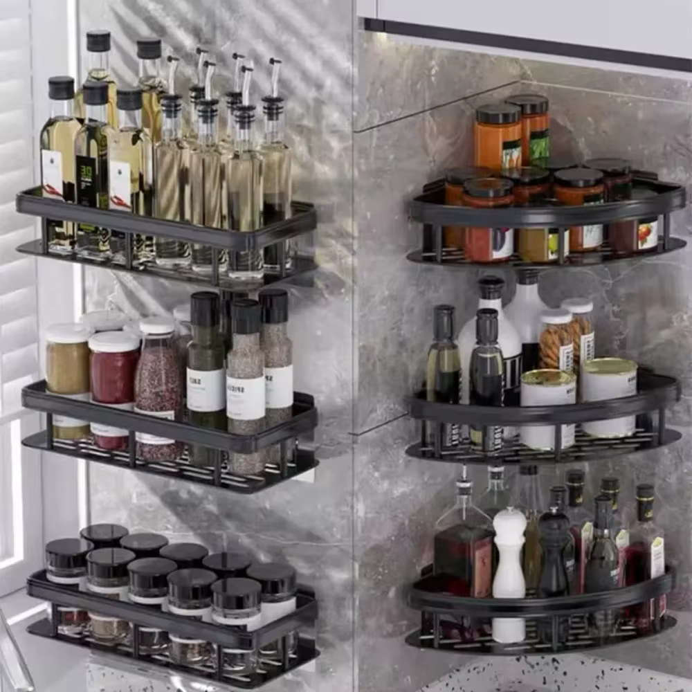 Étagère de rangement sans perçage : Installation facile