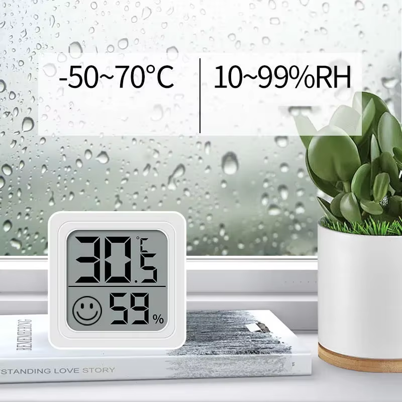 Thermomètre et hygromètre numérique LCD