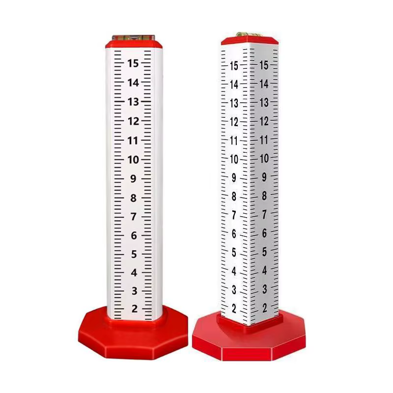 Règle d'ingénieur en alliage d'aluminium de haute précision 0-160mm avec nivellement de carrelage à bulles horizontales réglable