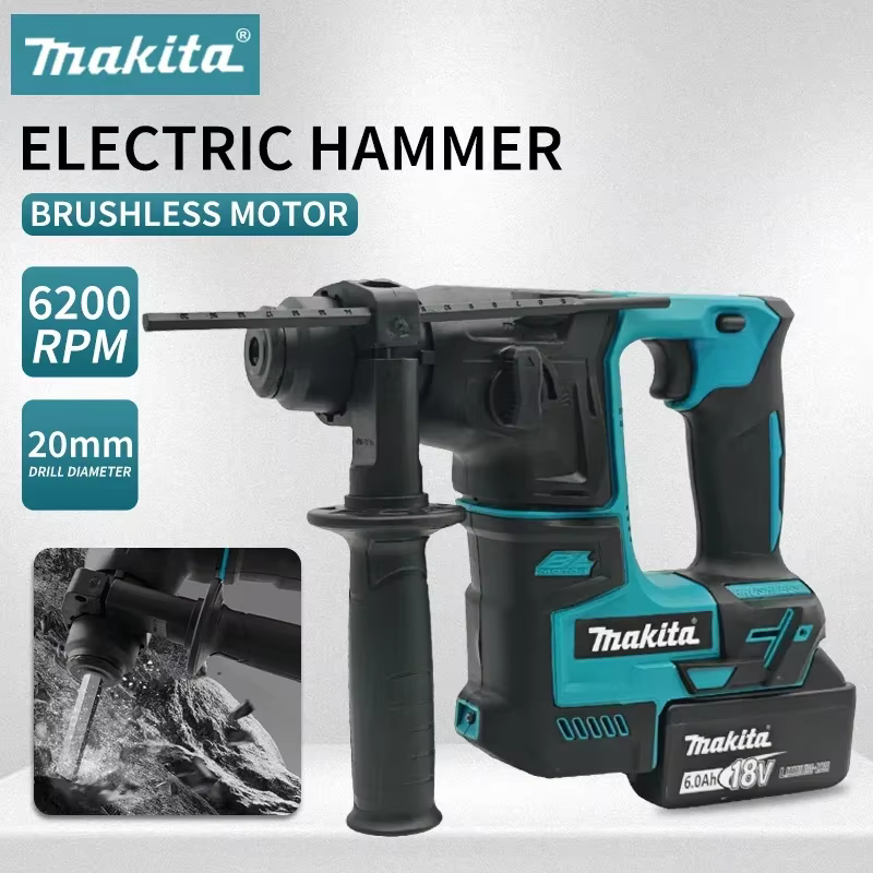 Marteau électrique sans fil Makita Original HR140D