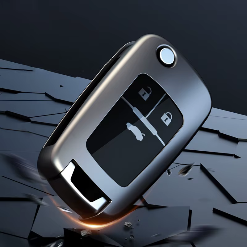 Étui pour clé de voiture Chevrolet Cruze Trax Lova Malibu Buick Opel Astra Corsa ADAM S Antara Meriva Zafira Insignia