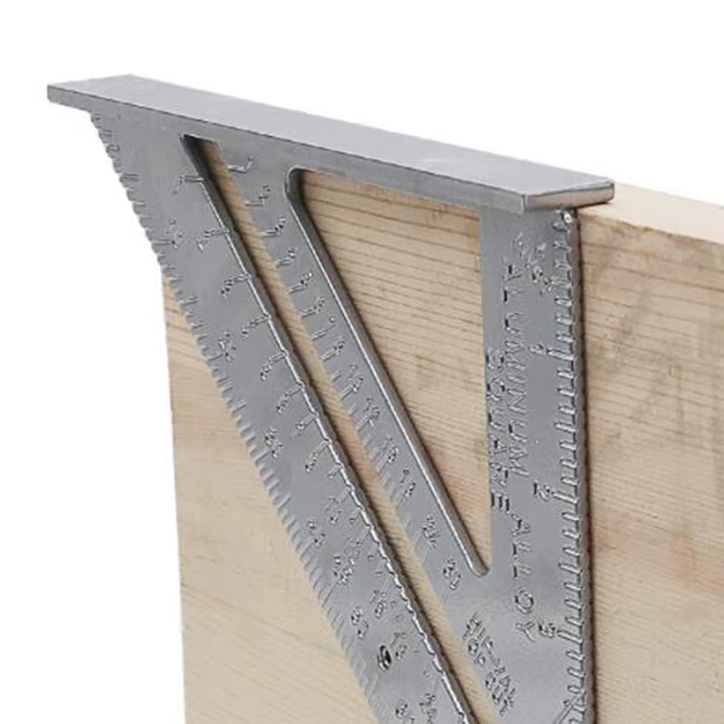 Équerre triangulaire en alliage d'aluminium de 7 pouces