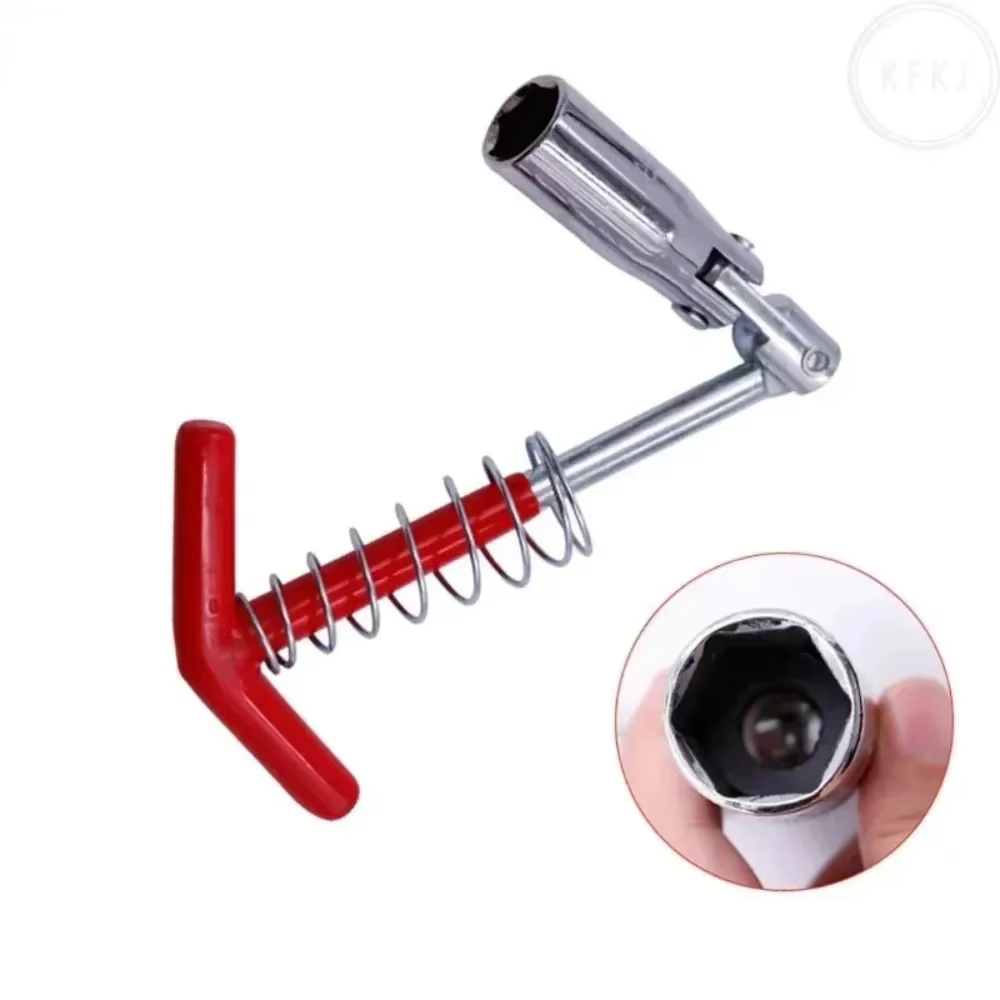 Clé à douille de retrait de bougie d'allumage