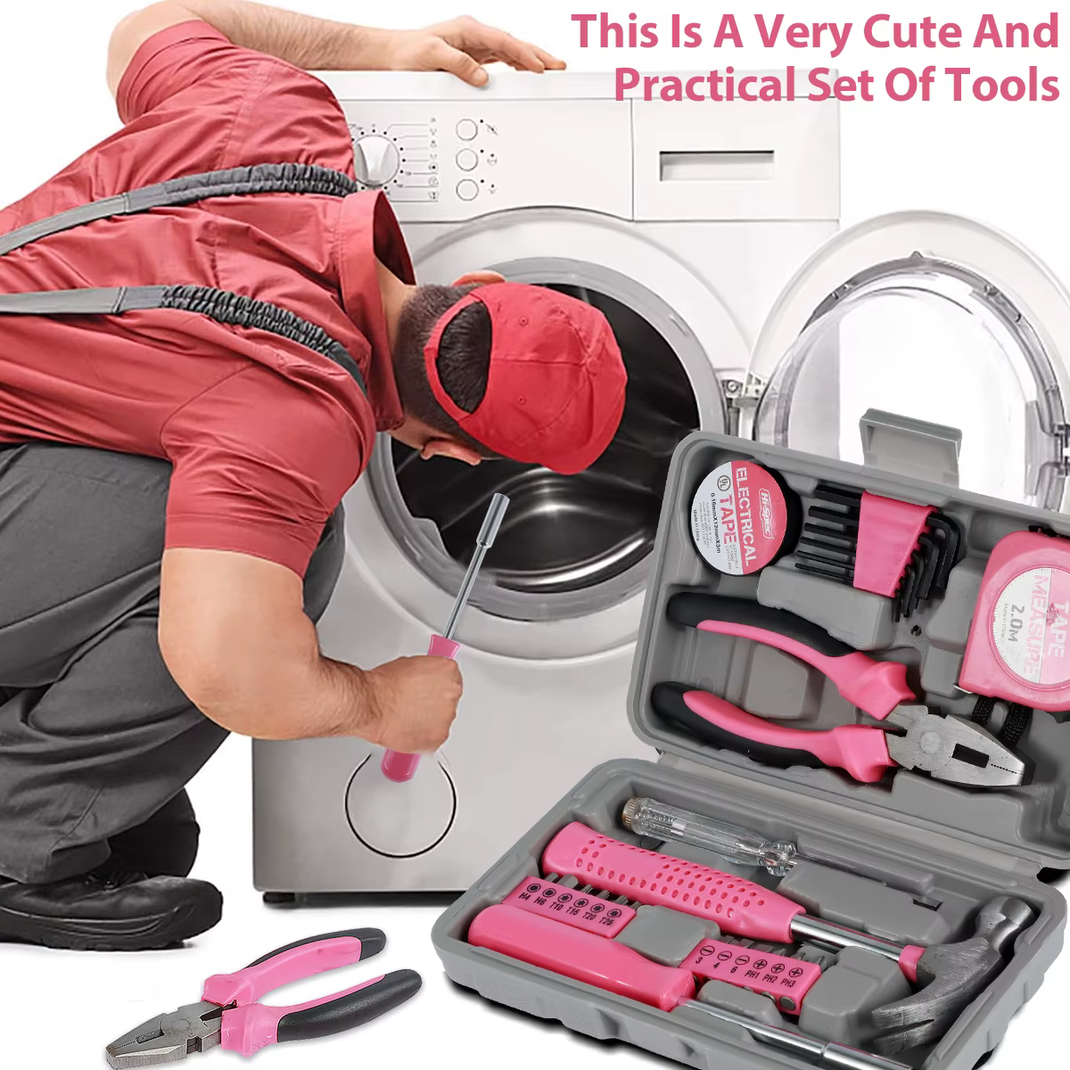 Kit d'outils de réparation domestique 13/24 pièces