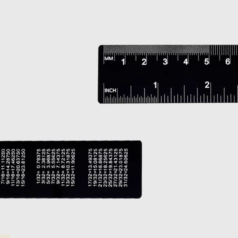 U13A Aluminium Ruler Precisions Mesure Tool