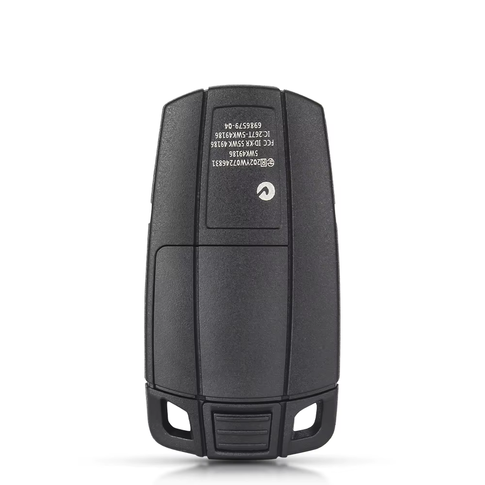 KEYYOU coque de clé à distance pour BMW E61 E90 E82 E70 E71 E87 E88 E89 X5 X6 pour 1 3 5 6 série 3 boutons étui de clé de voiture intelligente
