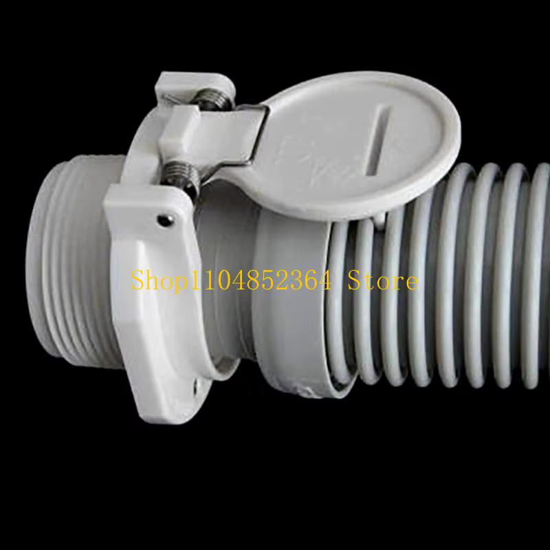 Adaptateur tuyau d'aspirateur piscine résistant aux fuites 652F, adapté général pour une fixation murale sécurisée
