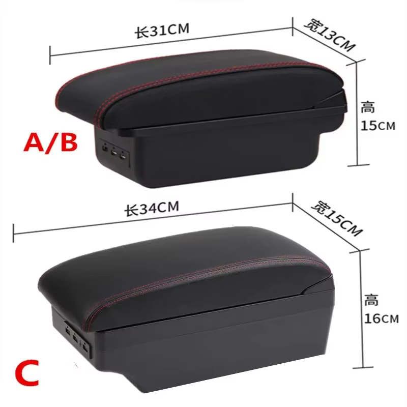Accoudoir de voiture pour Renault Clio 4, boîte d'accoudoir pour Renault Captur Clio 3 III IV, accessoires, pièces de rangement, rénovation intérieure dédiée