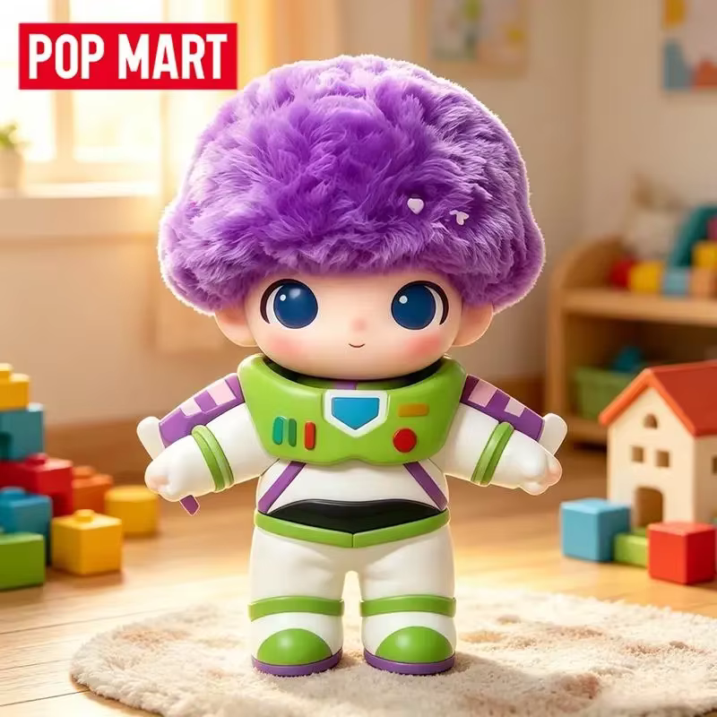 POP MART DIMOO WORLD Série PIXAR Pendentif en vinyle et peluche Boîte mystère authentique