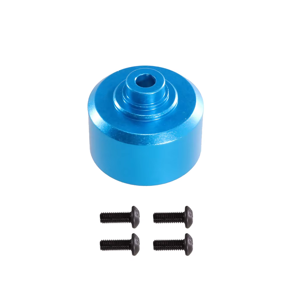 Boîtier de boîte de vitesses différentielle en métal adapté à MJX HYPER GO 1/10 10208 1/7 7303 pièces et accessoires de