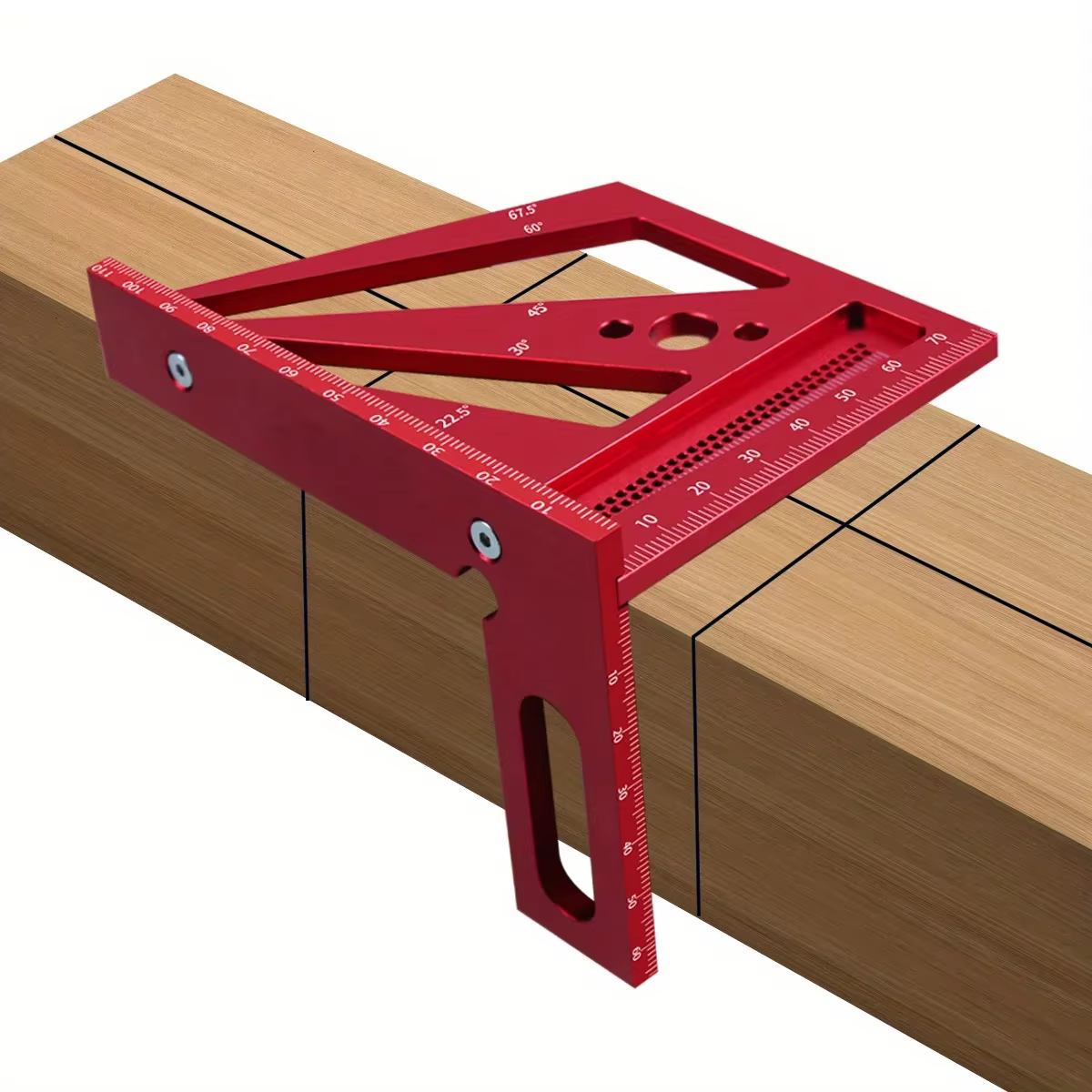 Règle de mesure 3D multi-angle