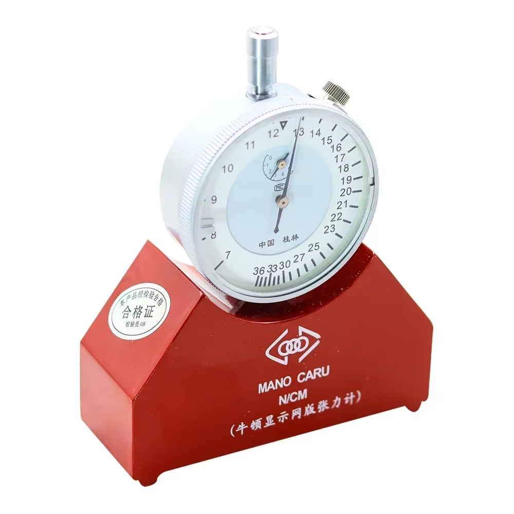 Outil de mesure de jauge de tension Newton de haute précision en soie imprimée 8-50N