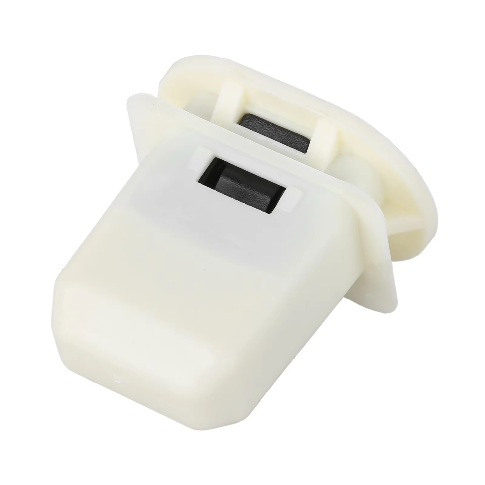 2PCS Fixations de siège arrière en nylon blanc 4L0886373 4L0 886 373 pour Audi Q7 A4 S4 A5 A6 RS4 RS5 RS6 RS7 et Skoda