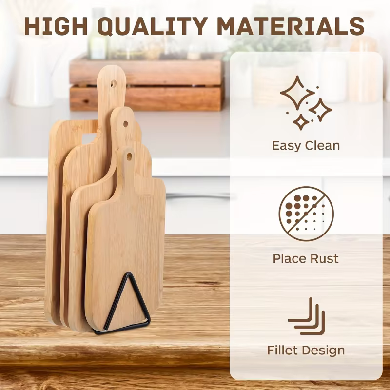 Support de rangement pour planches à découper en métal - Porte-planches