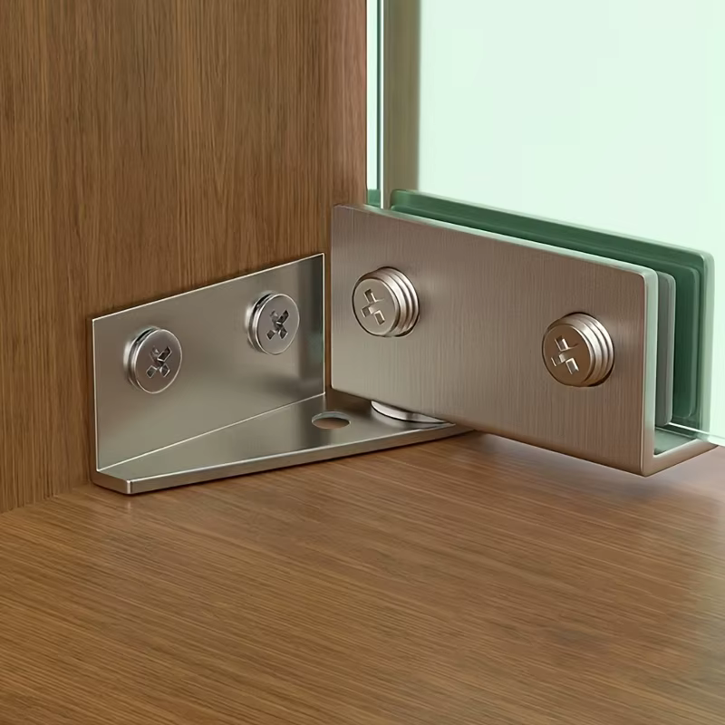 Charnières en aluminium pour portes de placard