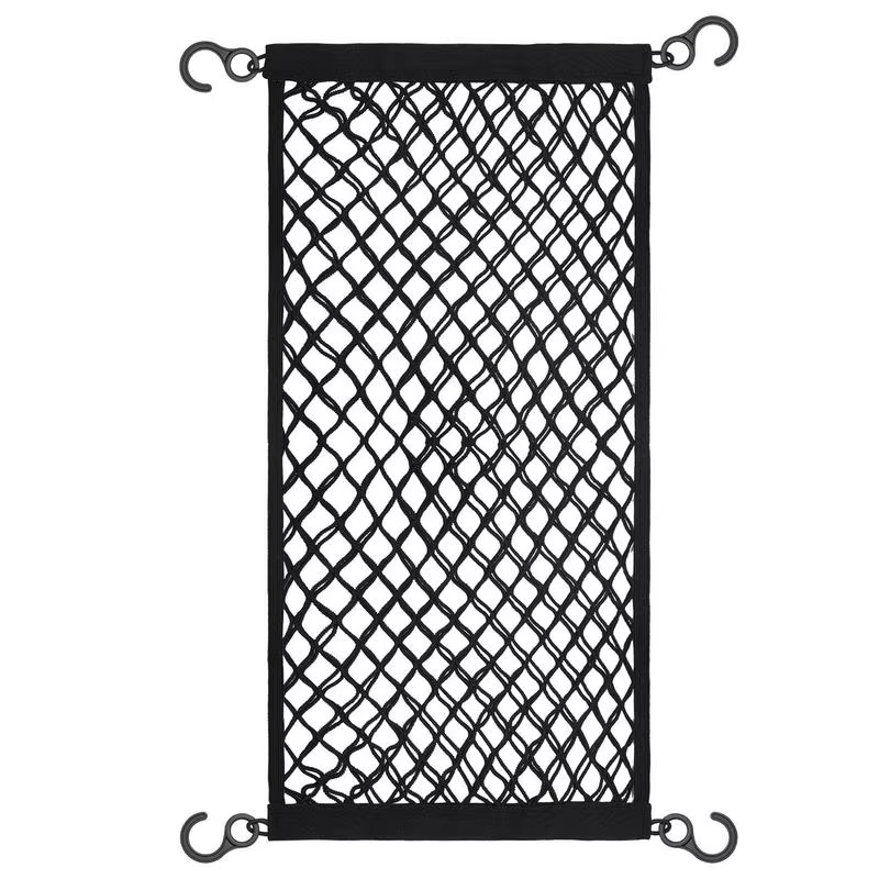 Filet de Rangement Extensible Universel avec Crochets pour Camion, Sac artificiel astique pour Fourgon, Hurhome, 70x35cm