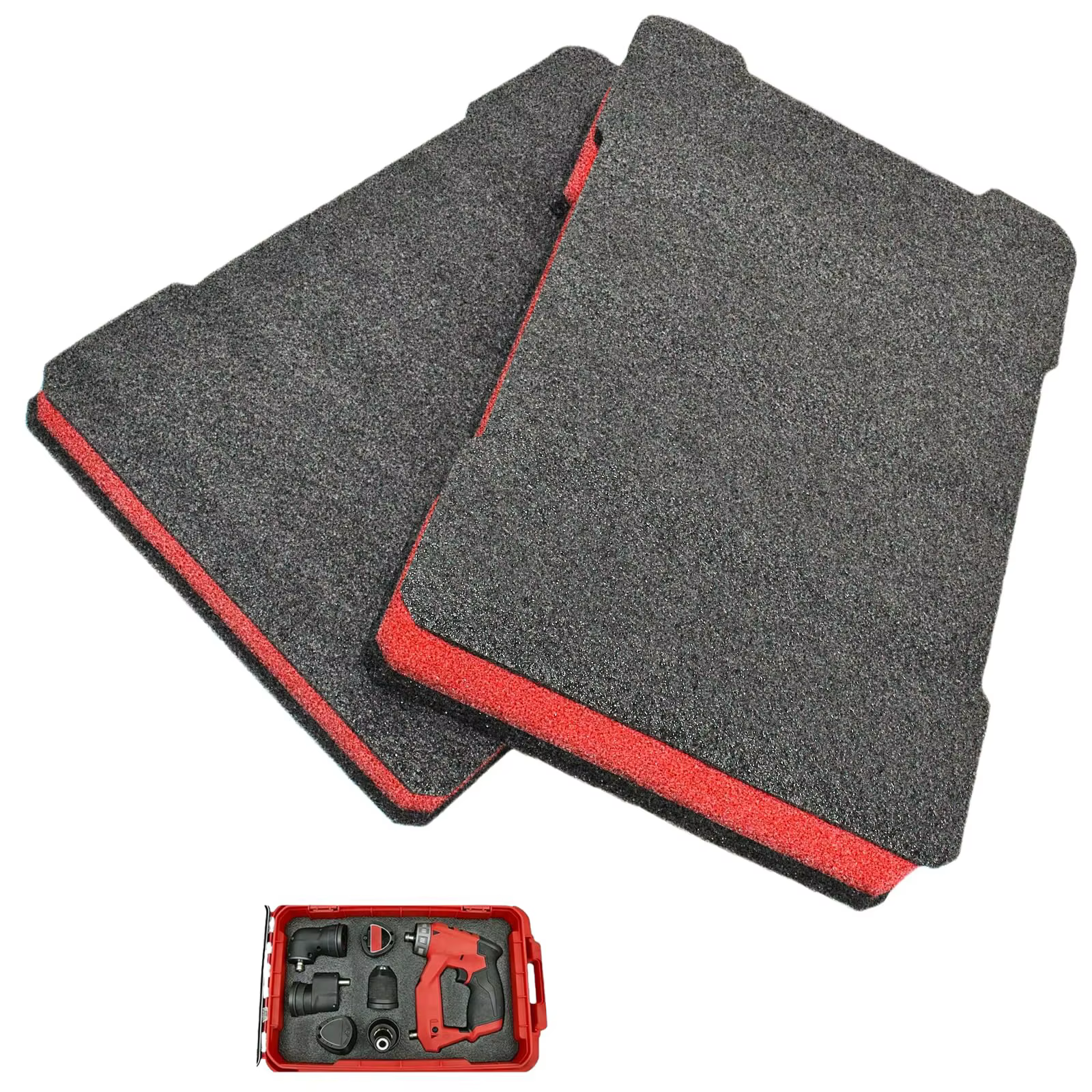 Kit d'inserts en mousse pour boîte à outils Milwaukee Packout
