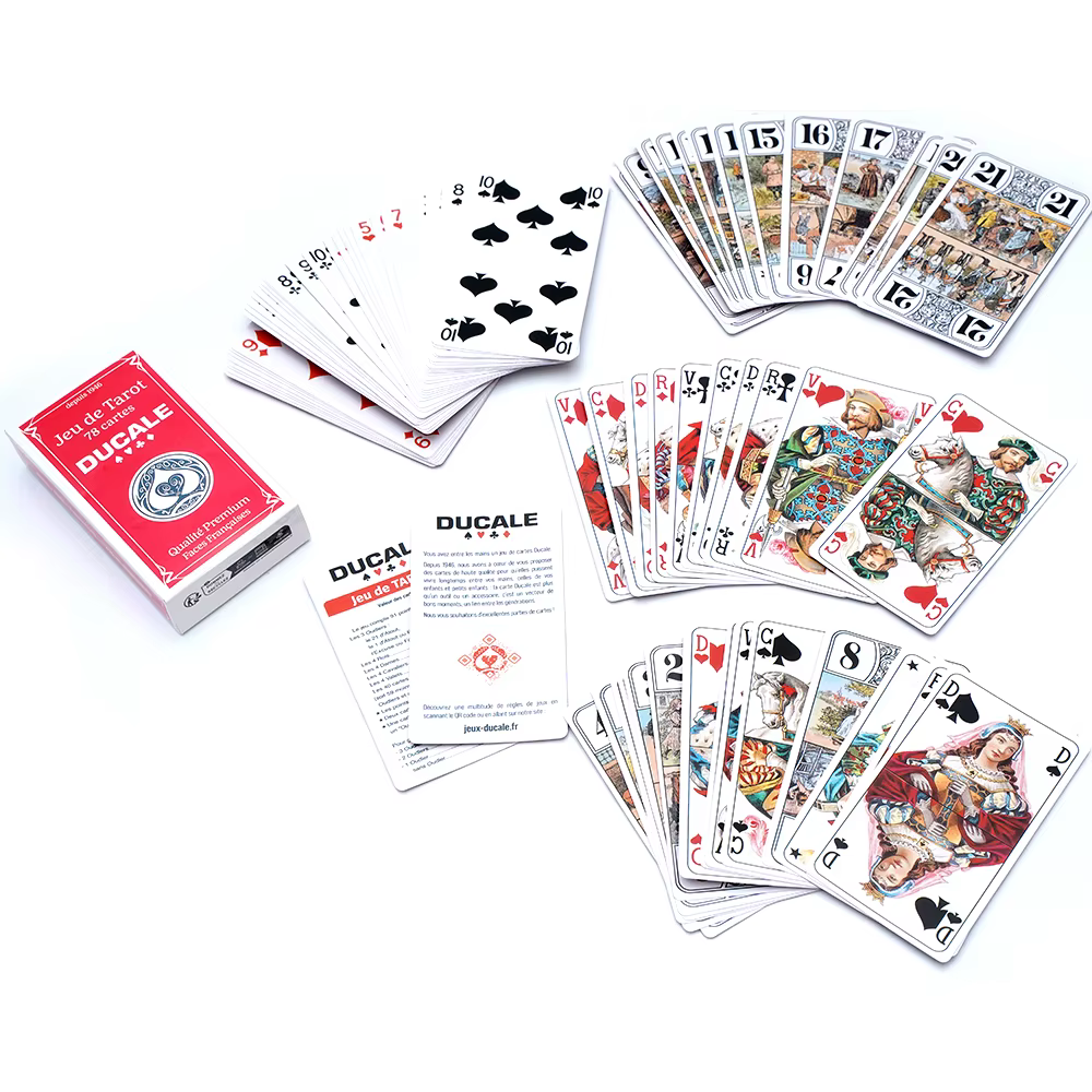 Ducale Origine - Jeu de 78 Cartes - Jeu de Tarot