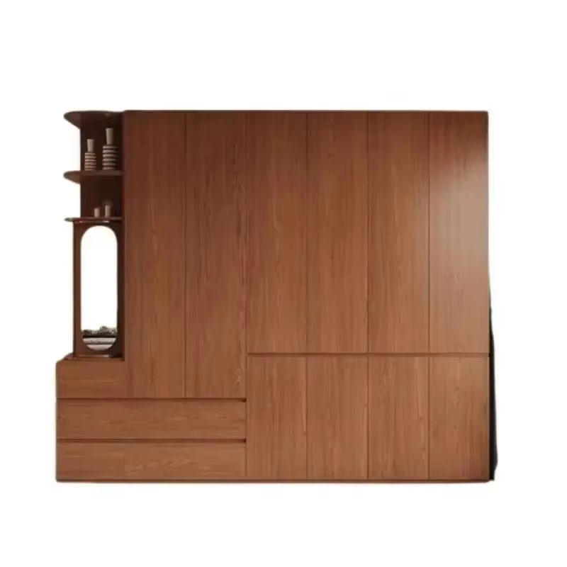 Armoire de Luxe Moderne pour Hôtel, Rangement Suspendu pour Vêtements, Penderie en Bois pour Chambre à Coucher, Meuble de Rangement Gain de Place, Armoire Ropero pour la Maison