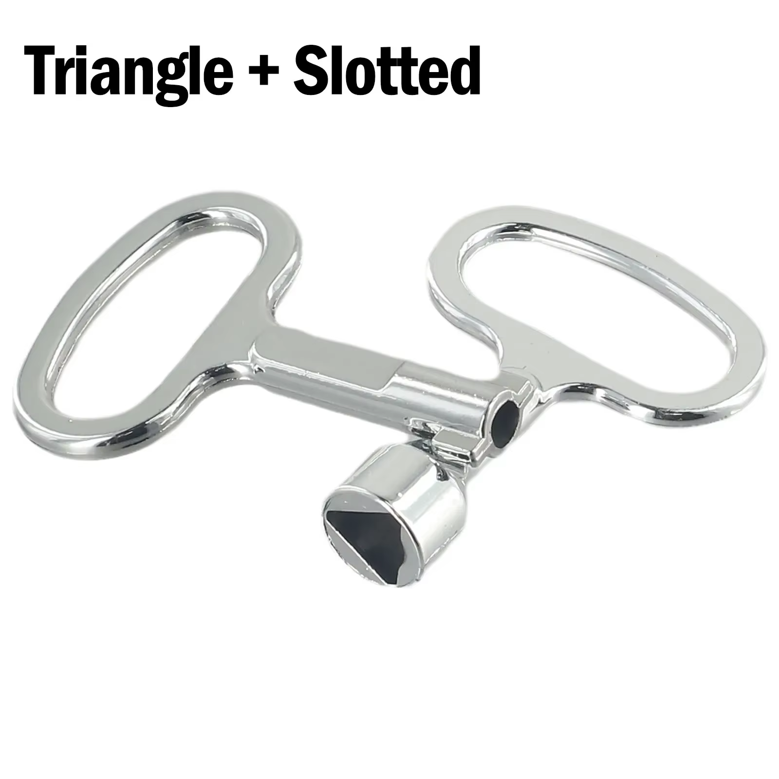 Clé à fente triangulaire pour serrure de porte d'ascenseur