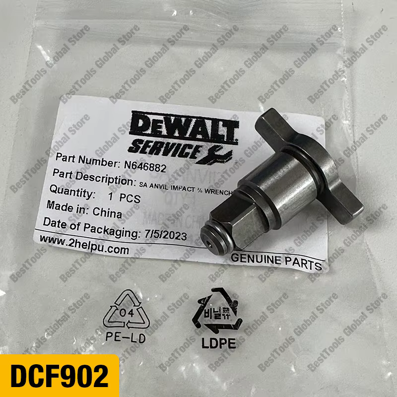 Clé à chocs enclume 3/8 pour DEWALT N 646882   DCF902 DCF902D2K
