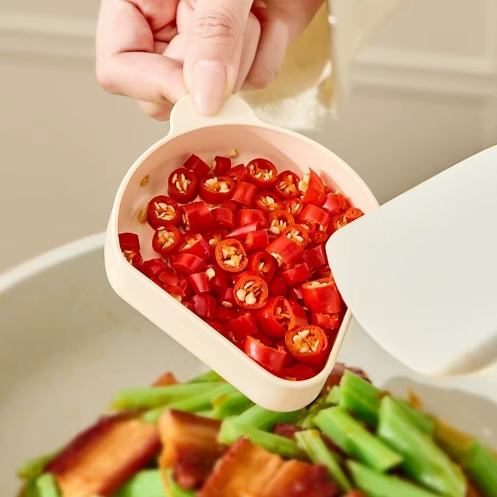 Assiette de préparation en plastique réutilisable à 4 compartiments, grande capacité, avec support pour cuillère, pour le contrôle des portions