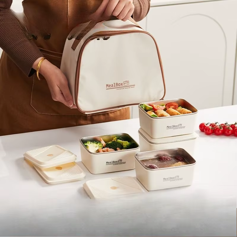 Boîte à déjeuner en acier inoxydable