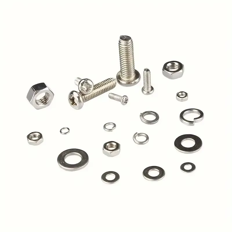 Kit d'assortiment de vis et d'écrous en acier inoxydable de qualité supérieure