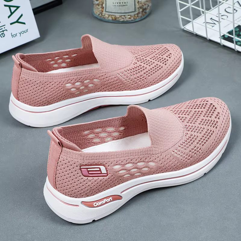 Chaussures orthopédiques antidérapantes pour femmes, chaussures de marche confortables et respirantes en maille, chaussures de sport de plein air, de jogging, taille 36-41