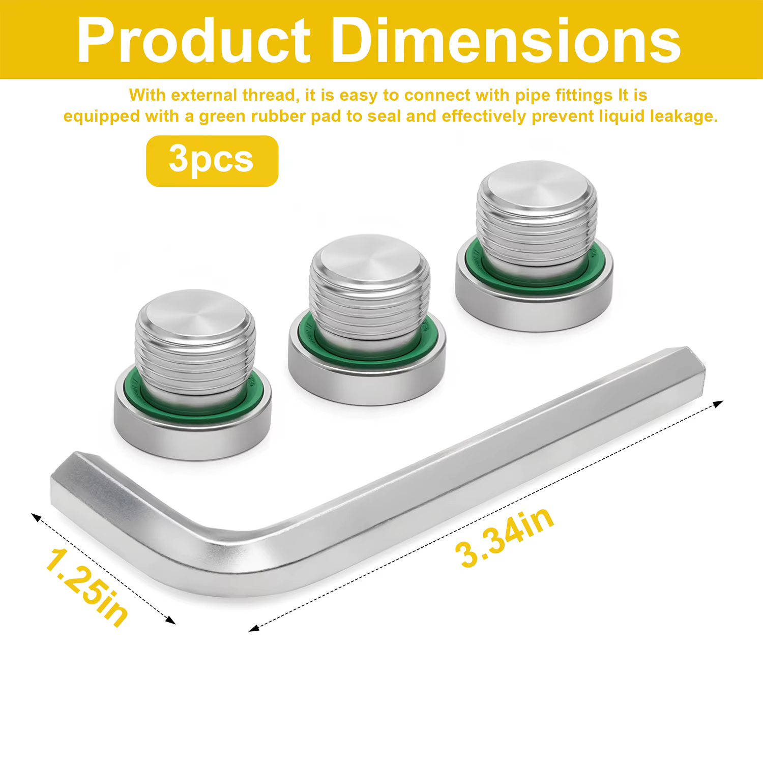 Kit de bouchons de vidange ATF 3X
