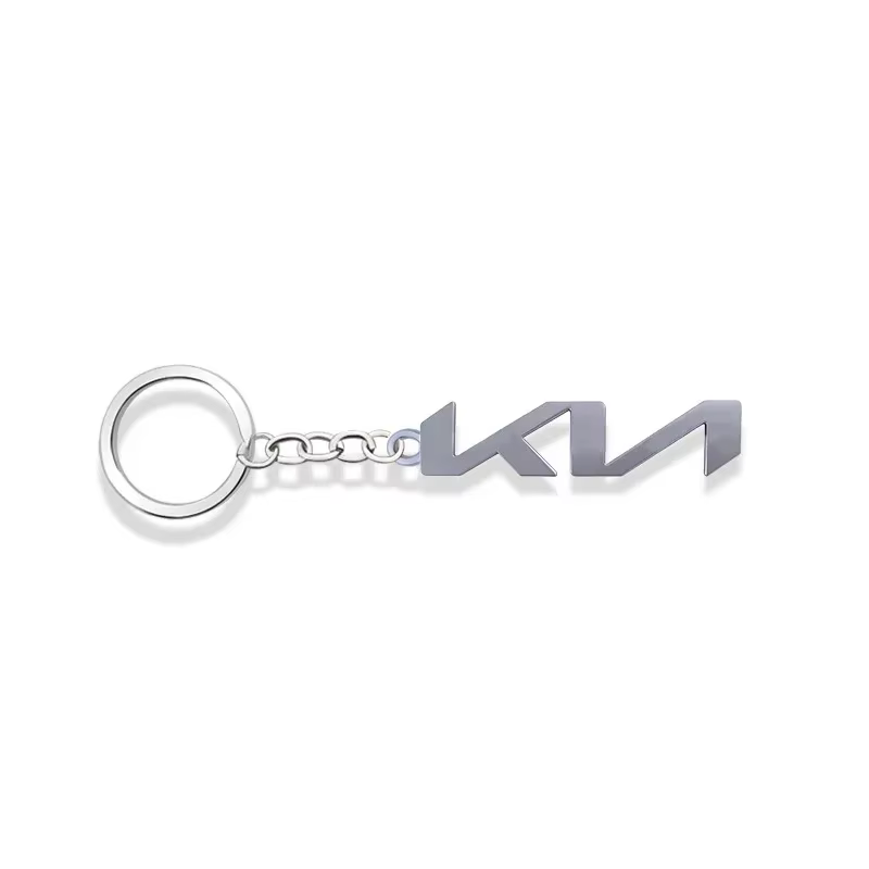 Porte-clés de voiture en métal, 1 pièce, pour KIA Soul Rio Cerato Forte Optima Sportage Ceed Stonic Oprius K2 K3 K5 K7 GT Line, accessoire